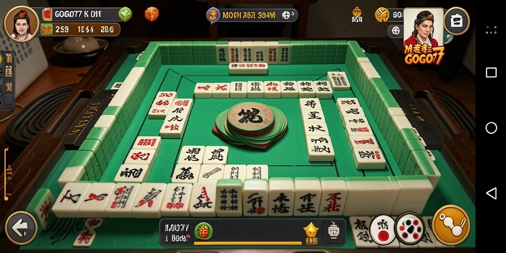 Tampilan gameplay Mahjong yang menantang dan menarik di GOGO77.
