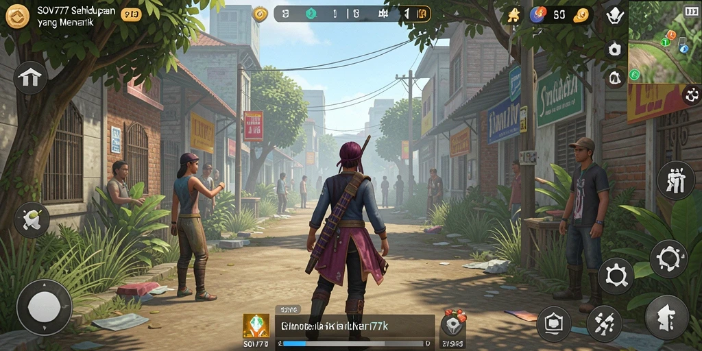 Tampilan gameplay SOV777 yang menakjubkan dan interaktif.