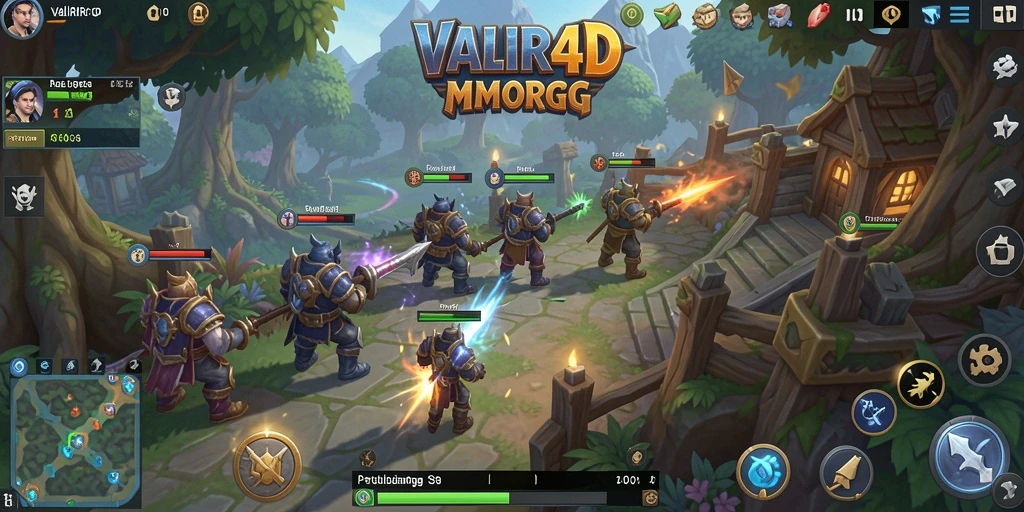 Tampilan gameplay VALIR4D yang menarik dengan aksi petualangan seru.